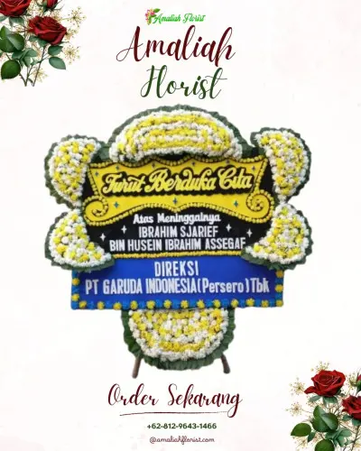 Papan Bunga Duka di Campaka